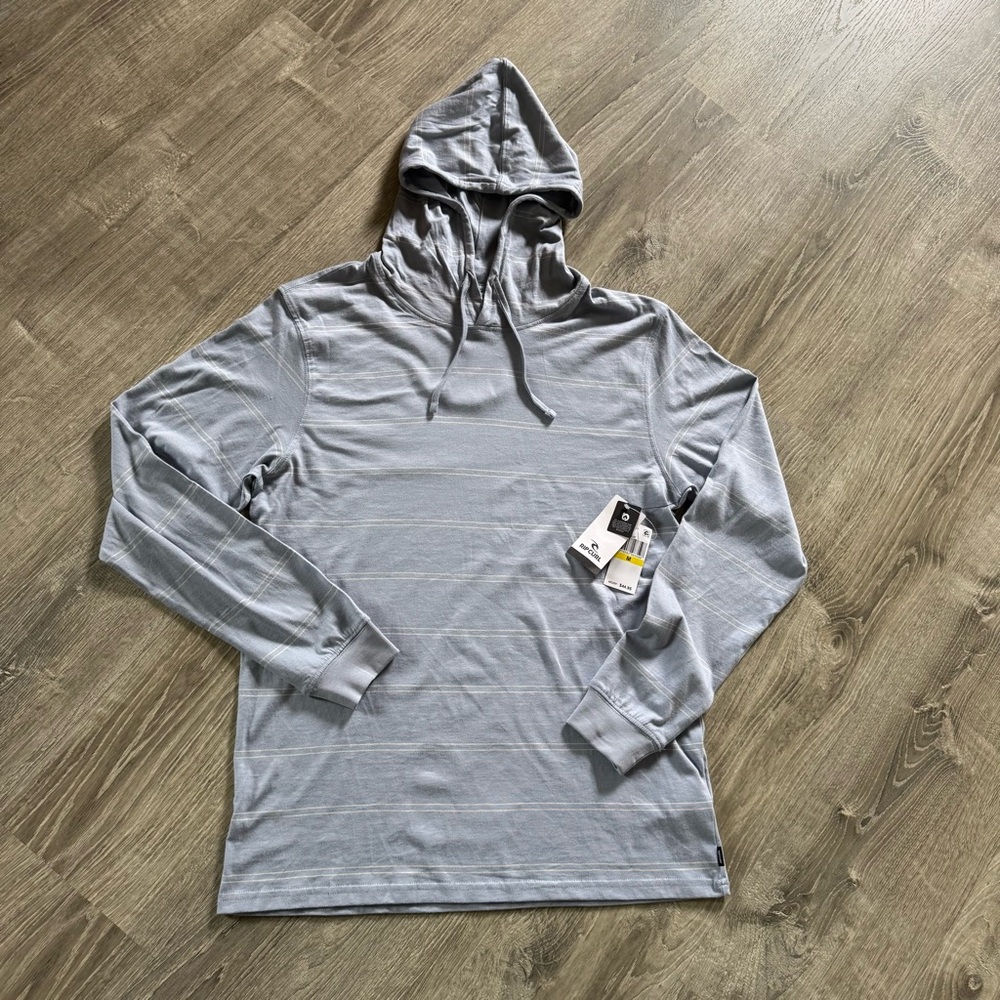 Rip Curl Light Gray Hooded Sweatshirt